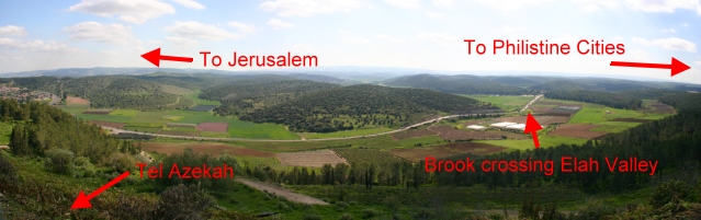 Valley Of Elah Map
